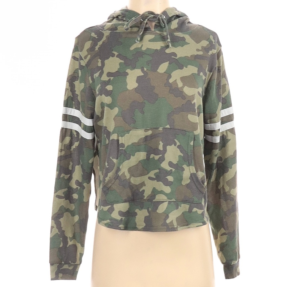 Camouflage lightweight hoodie